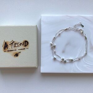 Sterling Silver Star Bracelet